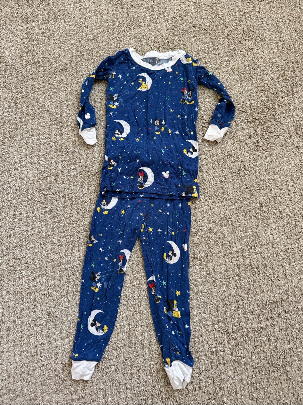 Little sleepies Disney Mickey Pajama Set